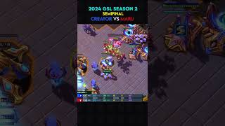 2024 GSL Season 2 Semi Final  Creator vs Maru Shorts Starcraft Highlight6 [upl. by Adamina29]