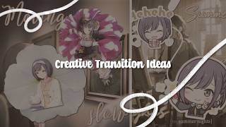 ➳𓈒 🌺 ྀིྀི Transition Ideas  After Effects [upl. by Haianeb]