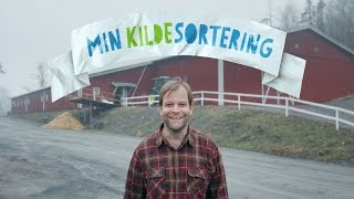 Kildesortering av rundballplast og pp sekker på gård ♻️ [upl. by Ikairik]