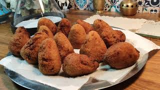 CROQUETTES BRÉSILIENNES DE POULET CUSINE MALIYAكوشينيا أكلة برازيلية 👌 على طريقتي [upl. by Enaenaj]