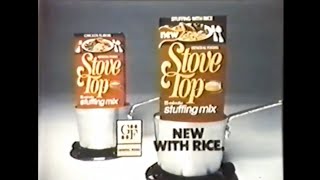 Stove Top Stuffing Commercial 1975 [upl. by Esorbma]