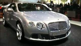 Walkaround Bentleys Stand  2010 Paris Motorshow [upl. by Lessig]