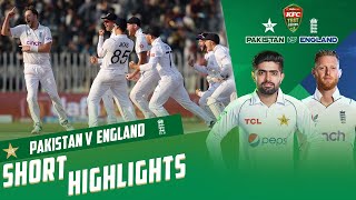 Short Highlights  Pakistan vs England  1st Test Day 5  PCB  MY1T [upl. by Jr]