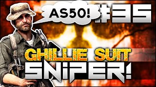 CoD MW3 AS50 ANNiLHATES  quotGhillie Suit SNiPERquot 35 Call of Duty Modern Warfare 3 Gameplay [upl. by Agnola]