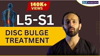 L5S1 Disc Bulge Treatment in Noida amp Delhi NCR  Endoscopic Spine Surgery  Dr Devashish Sharma [upl. by Bernat]