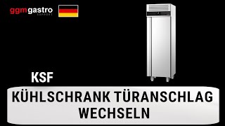 KSF – Kühlschrank Türanschlag wechseln [upl. by Ademordna]