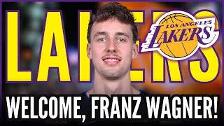 WAGNER WELCOMED Franz FINALIZES Lakers Contract in SHOCK Move  lakers news [upl. by Valdas86]