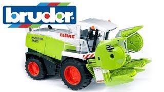 â™’ Bruder 02131 Kombajn do kukurydzy Claas Jaguar 900  Sklep Delfinkipl [upl. by Amandie]