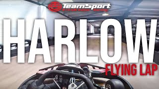 Flying Lap  TeamSport Karting Harlow [upl. by Latvina]