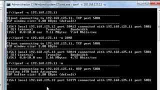 Videotutoriales Telequismo Cómo usar iPerf [upl. by Janean984]