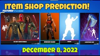 December 8 2022  Fortnite Item Shop Prediction [upl. by Shirberg]