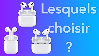 Quels Airpods choisir en 2023  AirPods Pro 2  AirPods 3  AirPods 2 [upl. by Ashatan931]