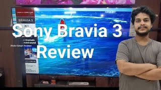 Sony Bravia 3 Review 2024 Hindi  Bravia 3 Vs X90L shubzgadgets ledtv sonybraviatv [upl. by Flemming]