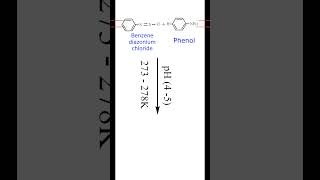 Coupling Reaction  Benzene diazonium chloride with Aniline  p  amino azo benzene  Chemistry 12 [upl. by Idrahs20]