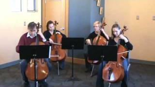 Bizets March of the Toreador for Cello Quartet [upl. by Laux330]