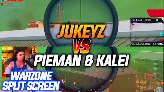 Jukeyz amp Fifakill VS Kalei amp Pieman  Warzone Split Screen  10k TheDanDangler Duos Tournament [upl. by Raines892]