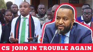 CS HASSAN JOHO IN TROUBLE AFTER ANGRY😡 MORARA KEBASO FIRED ANOTHER SHOCKWAVE AFTER YOUTH ATTACK [upl. by Akselaw]