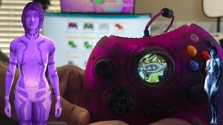 Hyperkin Duke Halo Cortana Purple Limited Edition Controller Review [upl. by Earl]