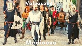 Medioevo 2019 rievocazione storica Valvasone la festa del borgo medievale sfilata costumi [upl. by Aicilegna]