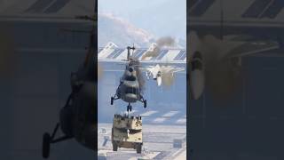 Us Sent Cargo Helicopter To Israel Badly Destroy By Iranian Fighter Jets Gta5 [upl. by Rossuck]