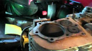 Convert 4 stroke to steam engine part 1 [upl. by Garlan603]