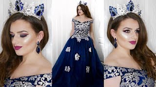 Get ready with me Bride  Hair Makeup Evening Dress by Tidebuy  missalbulena [upl. by Leodora69]