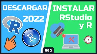 DESCARGAR e instalar R y RStudio 2022 💻📊02  CURSO R STUDIO [upl. by Alaehs]