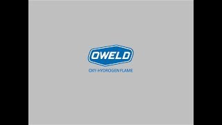 OXYHYDROGEN FLAME WATER GAS GENERATOR OWELD [upl. by Ahsinrev]