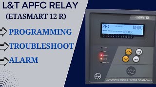 LampT APFC etaSMART 12R Programming  Alarm amp Troubleshoot [upl. by Letnoj]