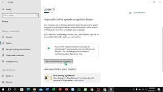 How to start contributing my voice clips in online speech on windows 10 [upl. by Eiuqnom]