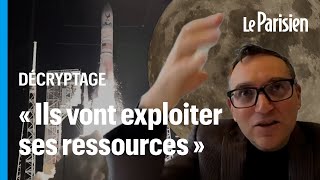 Cest le début « dune course à la privatisation de la Lune » [upl. by Sholes963]