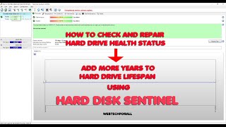 Hard Disk Sentinel Health Repair [upl. by Nohsyt]