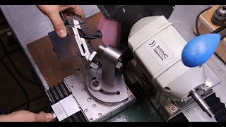 Making a drill bit grinding machine  Part 2 [upl. by Mcmaster901]