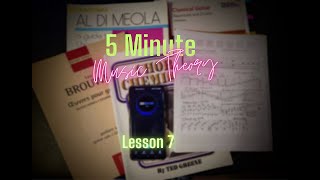 5 Minute Music Theory Lesson 7 [upl. by Other]