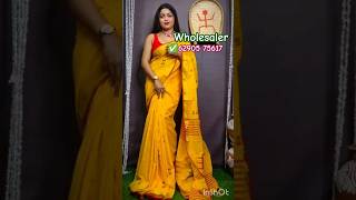 Pure khadi saree khadi wholesale saree trending [upl. by Alphonsa]