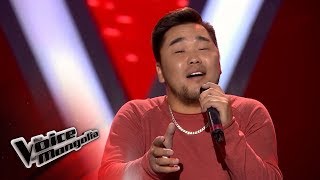 OtgonbayarT  quotBorootoi zunii dursamjquot  Blind Audition  The Voice of Mongolia 2018 [upl. by Lila53]