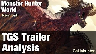 Monster Hunter World TGS Trailer Analysis [upl. by Korey59]