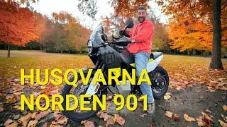 Husqvarna Norden 901 Fall Riding [upl. by Rodenhouse]