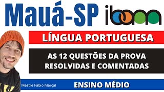 IBAM  MauáSP 2022  Prova Português Comentada  Educação Inclusiva  Nível médio [upl. by Aixela452]