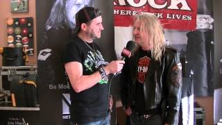 KK Downing Talks About His METAL Fragrances At Planet Rockstock 2014 [upl. by Yelats]