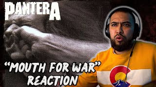 DIMEBAG IS INSANE Pantera  Mouth for War REACTION [upl. by Airretnahs494]