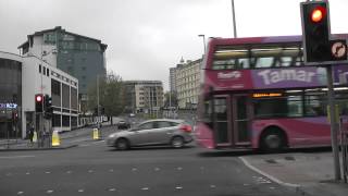 Driving Along Cobourg Street Western Approach Union Street amp Martin Street Plymouth England [upl. by Westfall]