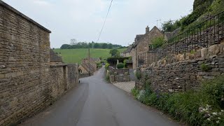 Peaceful Morning Walk Around Naunton COTSWOLDS  No Talking  Scenic UK Countryside [upl. by Sul]