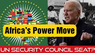 US Pushes for Africa’s Permanent Seat at the UN Security Council [upl. by Kirre]