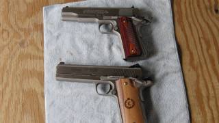 45acp vs 357 magnum 1911 recoil comparison Colt  Coonan [upl. by Edyaw]