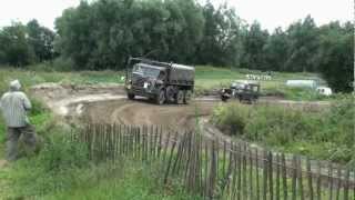 DAF YA 328 op motorcross baan te Axel [upl. by Elie]