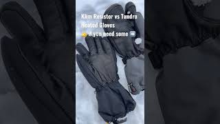 Tested Klim Heated Gloves Review Link in Description [upl. by Ellerihs696]