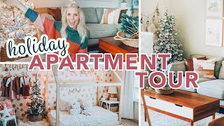 HOLIDAY HOME TOUR 2019  FURNISHED APARTMENT TOUR  Caitlyn Neier [upl. by Daas50]