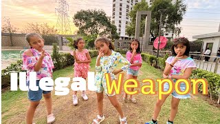 Illegal Weapon 20  Kids Dance Video  Street Dancer 3D [upl. by Ahsiket]