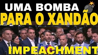 ENTREGA DO PEDIDO DE IMPEACHMENT DE ALEXANDRE DE MORAIS [upl. by Adi658]